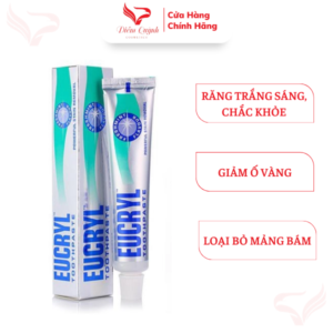 Kem Đánh Trắng Răng Eucryl Toothpaste Freshmint 62g
