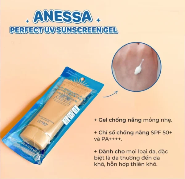 Kem Chống Nắng Anessa Perfect UV Sunscreen Skincare 4