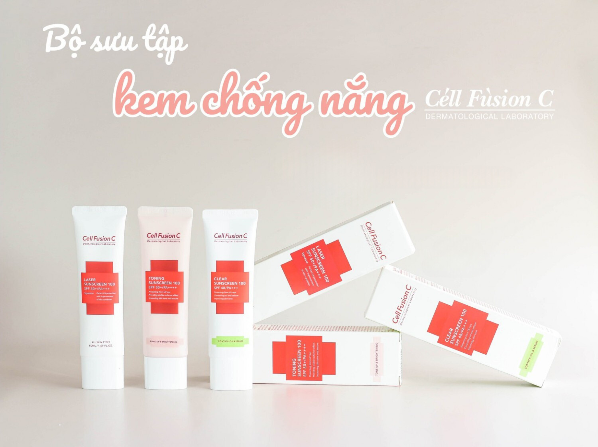 Kem chống nắng Cell Fusion C 6